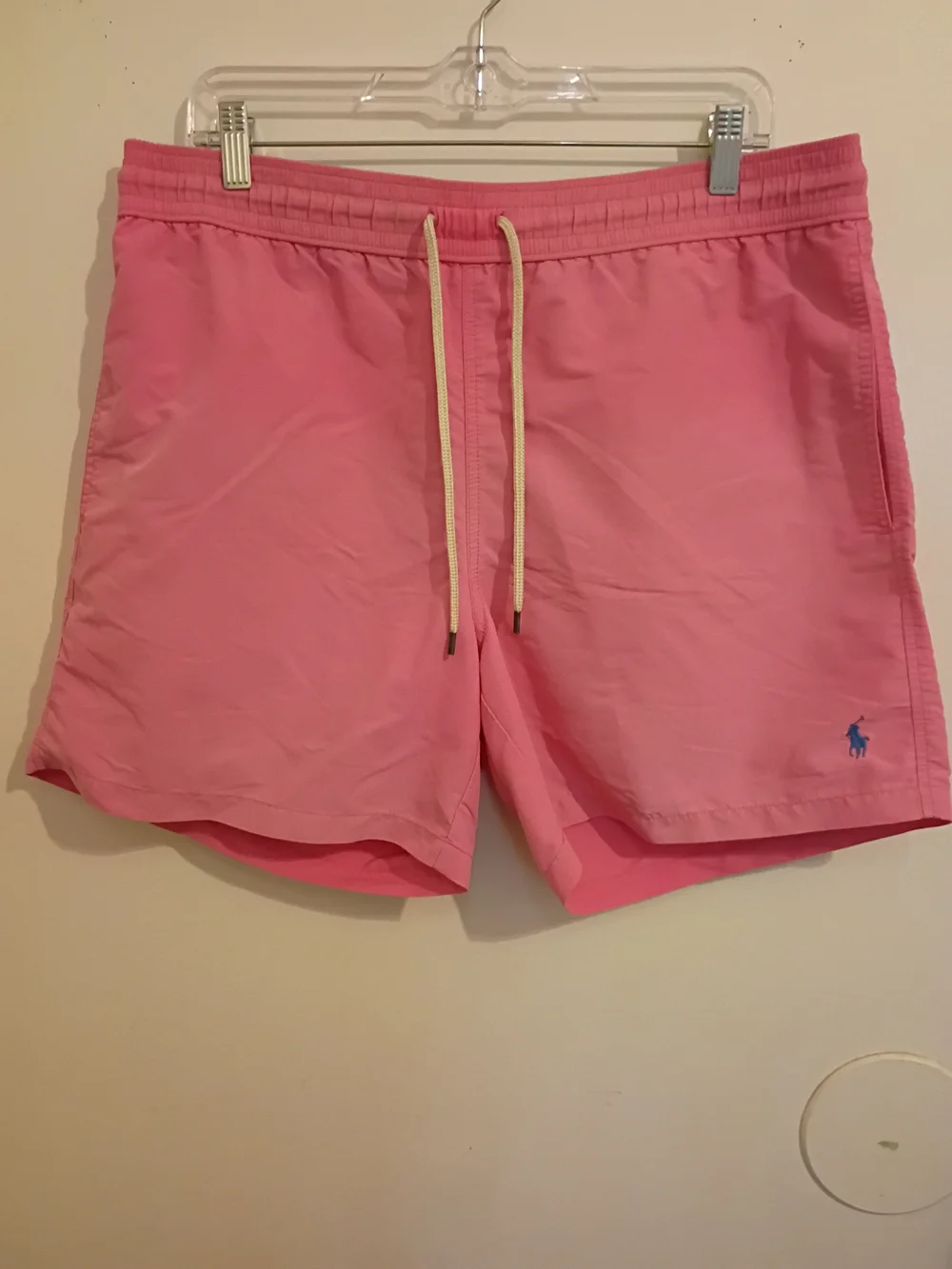 Polo by Ralph Lauren‎ Pink and Blue Swim Shorts Sz L